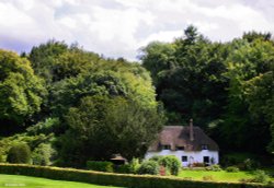 Milton Abbas in Dorset Wallpaper