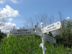 Edingthorpe Road Sign Wallpaper