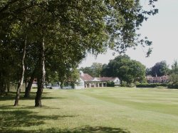 Woking golf links near the village of St. Johns.
