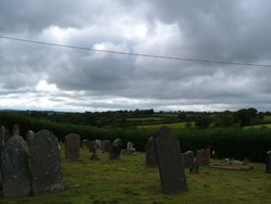 View from the graveyard