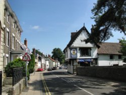 A Street in Diss Wallpaper