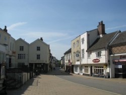 A Street in Diss Wallpaper