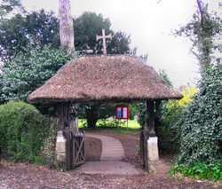 Brundall Church Lychgate Wallpaper