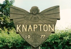 Village sign Wallpaper