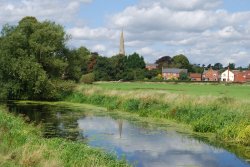 Asfordby and The River Wreake Wallpaper
