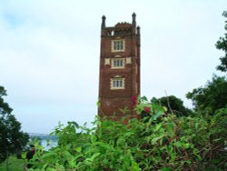 Freston Tower by the River Orwell Wallpaper
