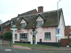Eaton Bank, previously a thatched cottage residence Wallpaper