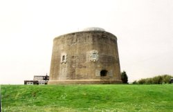 Martello Tower now a private residence at Shingle Street Wallpaper