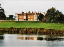 Helmingham Hall. Wallpaper