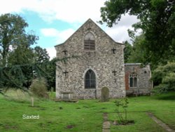 Saxtead Church Wallpaper