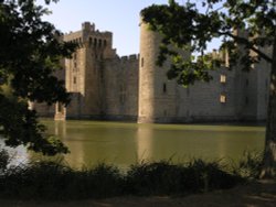 Bodiam from the South East Wallpaper