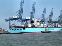 On the River Orwell Wallpaper