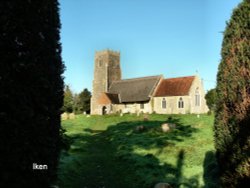 St Botolphs Church Iken Wallpaper