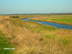 The River Alde Wallpaper