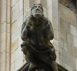 A York Minster Grotesque Wallpaper