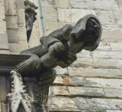 A York Minster Grotesque Wallpaper
