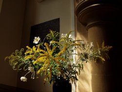 Church flowers, Parish Church, Ide Hill, Kent