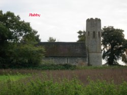 Back view of Ashby Church
