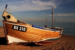 Boat of quiet hours Wallpaper