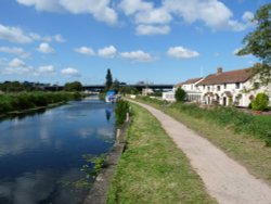 Taunton/Bridgwater Canal Wallpaper