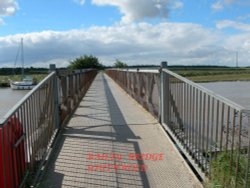 Bailey Bridge to Walberswick Wallpaper
