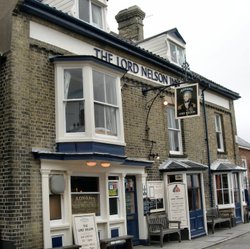 The Lord Nelson Pub. Wallpaper