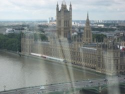 View from the London Eye Wallpaper
