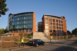 New office under construction - Chester September 2009