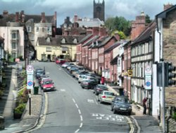 A view of Ludlow Wallpaper