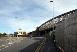 Bowstring bridge, Leicester built 1879 Wallpaper