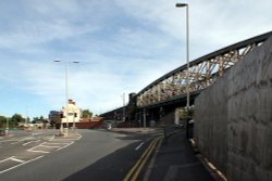 Bowstring bridge, Leicester built 1879