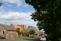 Bamburgh Village and Castle