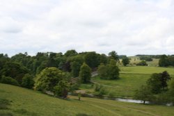 View from Alnwick Castle Wallpaper