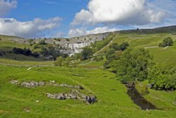 Malham Cove. Wallpaper