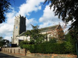 Ormesby St Margarets Church. Wallpaper