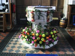 The Font on Harvest Thanksgiving Sunday Wallpaper