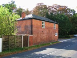 House opposite the Church Wallpaper