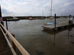 High tide at the Harbour, it came over the top again recently. Wallpaper