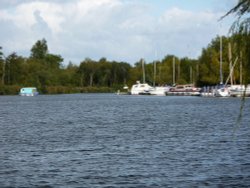 Norfolk Broads at South Walsham. Wallpaper