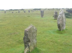 The Hurlers stone circles on Bodmin Moor Wallpaper