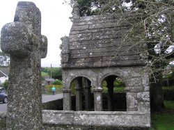 Holy well at St Cleer on Bodmin Wallpaper