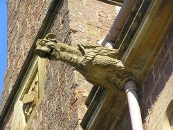 Gargoyle at Knightshayes Court, Devon Wallpaper