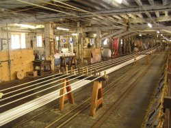 The Ropery at Chatham Naval Dockyard Wallpaper