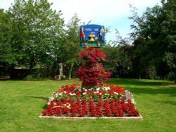 Village sign Wallpaper