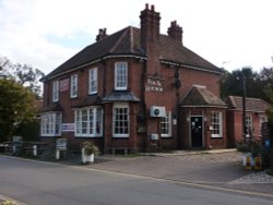 Fox and Hound Pub. Wallpaper