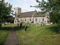 Burgh St. Margaret Church Wallpaper