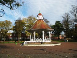 The Bandstand in Chapelfield Gardens Wallpaper