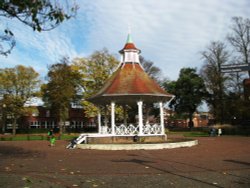 The Bandstand in Chapelfield Gardens