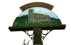 Village sign Wallpaper