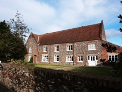 A Farmhouse in Stokesby Wallpaper